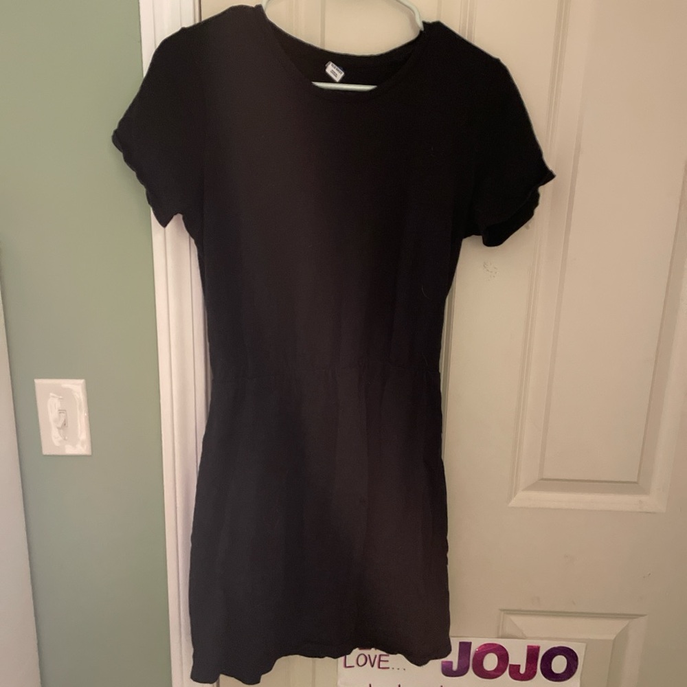 Old Navy Classic Black Tee Dress